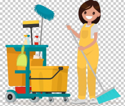 Janitor Cleaner Maid Service Commercial Cleaning PNG ...