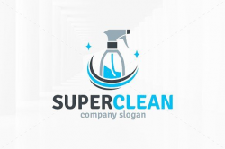 Super Clean Logo Template by LiveAtTheBBQ on @creativemarket ...