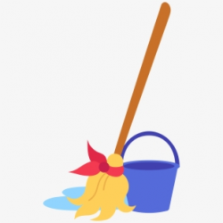 Svg > Housekeeping Cleaning Mop Hygiene - Mop And Bucket ...