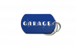 Garage Key Chain - Design your own keychain