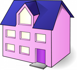 Purple House Clipart (42+)