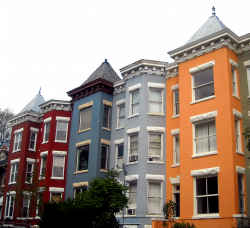 Row Houses | Free Images at Clker.com - vector clip art online ...