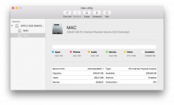 macos - Can't format two partitions into a single one - Super User