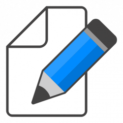 Edit png icon blue pencil #3598 - Free Icons and PNG Backgrounds