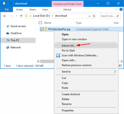 How to Extract Files from ZIP Archive in Windows 10
