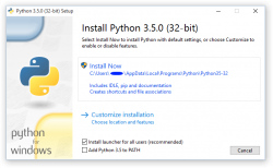 3. Using Python on Windows — Python 3.7.0 documentation