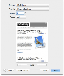 Print Files Directly from Mac Desktop & OS X Finder to Save Time