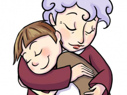 Comforting Hug Cliparts - Making-The-Web.com