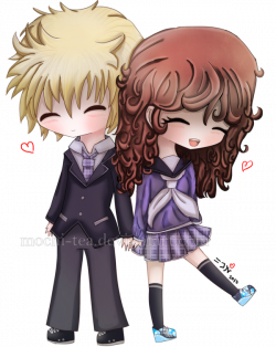 Chibi Anime Drawing Manga - Cute Couple Cartoon Hugging 600*755 ...