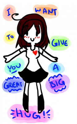 I Want to Give You a Great Big Hug! by ArtemisMiku on DeviantArt