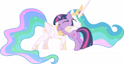 Momlestia hugs Twilight Sparkle | My Little Pony: Friendship is ...