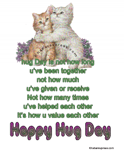 Happy Hug Day 2018 Images, Wallpaper, GIFs, 3D Photos For What's App ...