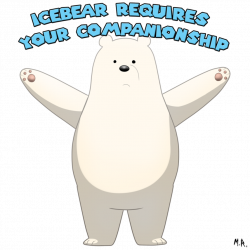 Have you hugged your ice bear today? by ShadowNinja976 on DeviantArt