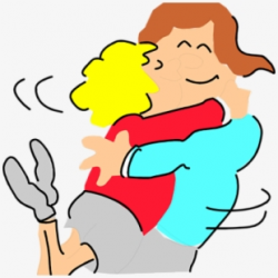 October Clipart Hug - Hug Clip Art , Transparent Cartoon ...