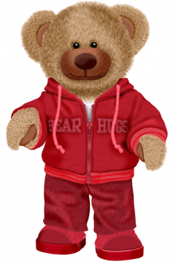 BEAR HUGS TEDDY BEAR * | CLIP ART - T. BEARS #2 - CLIPART ...