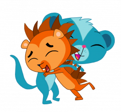 Lps Sunil And Russell Hug Vector by Emilynevla on DeviantArt