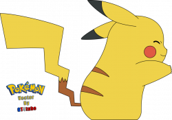 Pokemon #025 Pikachu Hug - Vector v2 by GT4tube | Pikachu clip art ...
