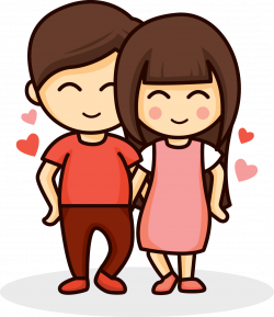 Love couple Drawing Romance Hug - Cartoon couple warm 1088*1261 ...