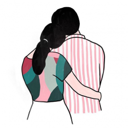 Back lovers - #illustration #artwork #lovers #patterns ...