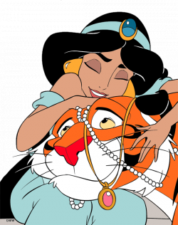Jasmine and Rajah Clip Art | Disney Clip Art Galore