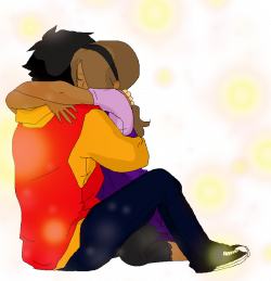 teddy hugs roxy by littlestar21 on DeviantArt
