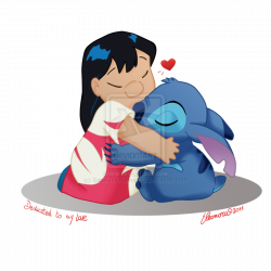 Lilo and Stitch - Hug by ~SabakuNoTemari88 | Lilo and Stitch ...