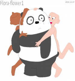 WBB Base- Hugging Panda by Flora-flower1 on DeviantArt