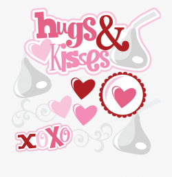 Hugs & Kisses Svg Scrapbook Files Svg Files For Scrapbooking ...