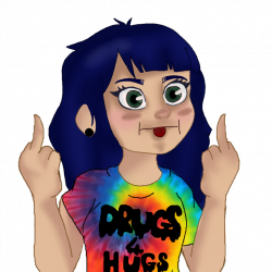 Drugs not hugs- Seriously dont touch me by ScratchBoxDraws on DeviantArt