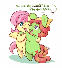 MLPFiM: The Cutest Tree by dsp2003 on DeviantArt
