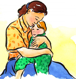 Hugging mom clipart - Cliparting.com
