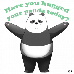 Have you hugged your panda today? by ShadowNinja976 on DeviantArt