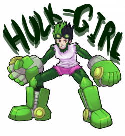 Trade: rougeXunited Hulk-Girl by Ominous-Artist on DeviantArt
