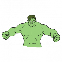 How to Draw the Hulk - Really Easy Drawing Tutorial