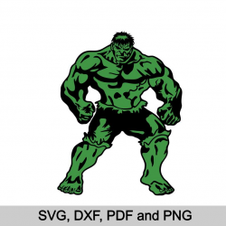 Hulk svg Hulk clipart Superheroes svg Hulk silhouette Hulk vector Avengers  svg Files for Cutting Machines svg pdf dxf png