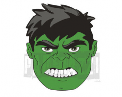 Hulk Head Clipart