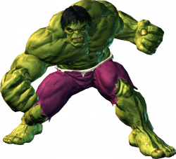 Hulk Classic Png 3D Cartoon Clipart Images Black and White ...
