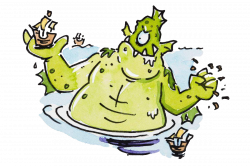 Hulk Cartoon Sea monster - Ocean Hulk cartoon cartoon 1200*800 ...