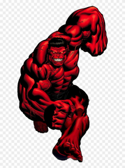 red #hulk #clip #art - Red Hulk Png Transparent Png (#570951 ...