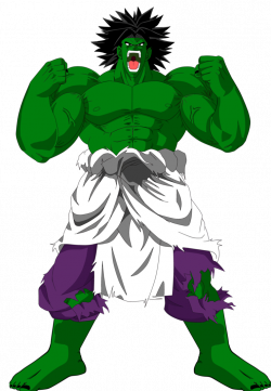 Hulk Broly by EliteSaiyanWarrior on DeviantArt