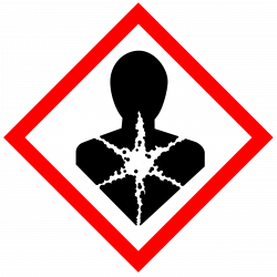 Clipart - GHS pictogram for substances hazardous to human health