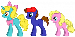 mlp g1 human ponies by ABEaly2 on DeviantArt