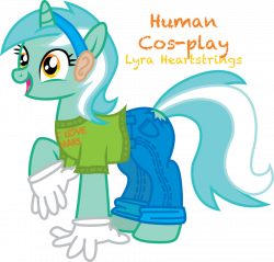 Lyra's Gala Outfit: Human Cos-play by InkRose98 on DeviantArt