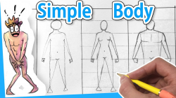 How to Draw People [*4 Ways] EASY Body Tutorial- Step By Step Person for  Beginners
