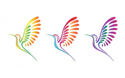 Colorful Abstract Hummingbird Tattoo | Tattoo designs ...