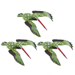 Amazon.com: Fenteer 3pcs Realistic Bird Hummingbird Ornament ...