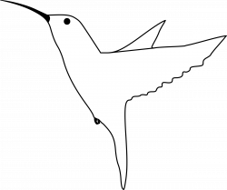 Clipart - Hummingbird 1