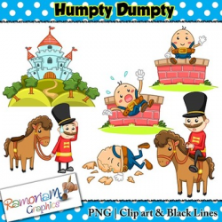 Humpty Dumpty Clip art by RamonaM Graphics | Teachers Pay Teachers
