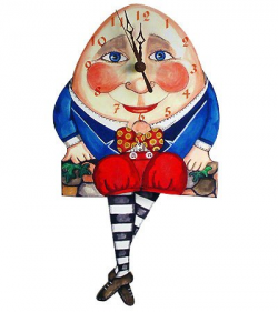 Amazon.com: Humpty Dumpty Pendulum Wall Clock: Sports & Outdoors