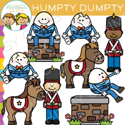Humpty Dumpty Nursery Rhyme Clip Art , Images & Illustrations ...